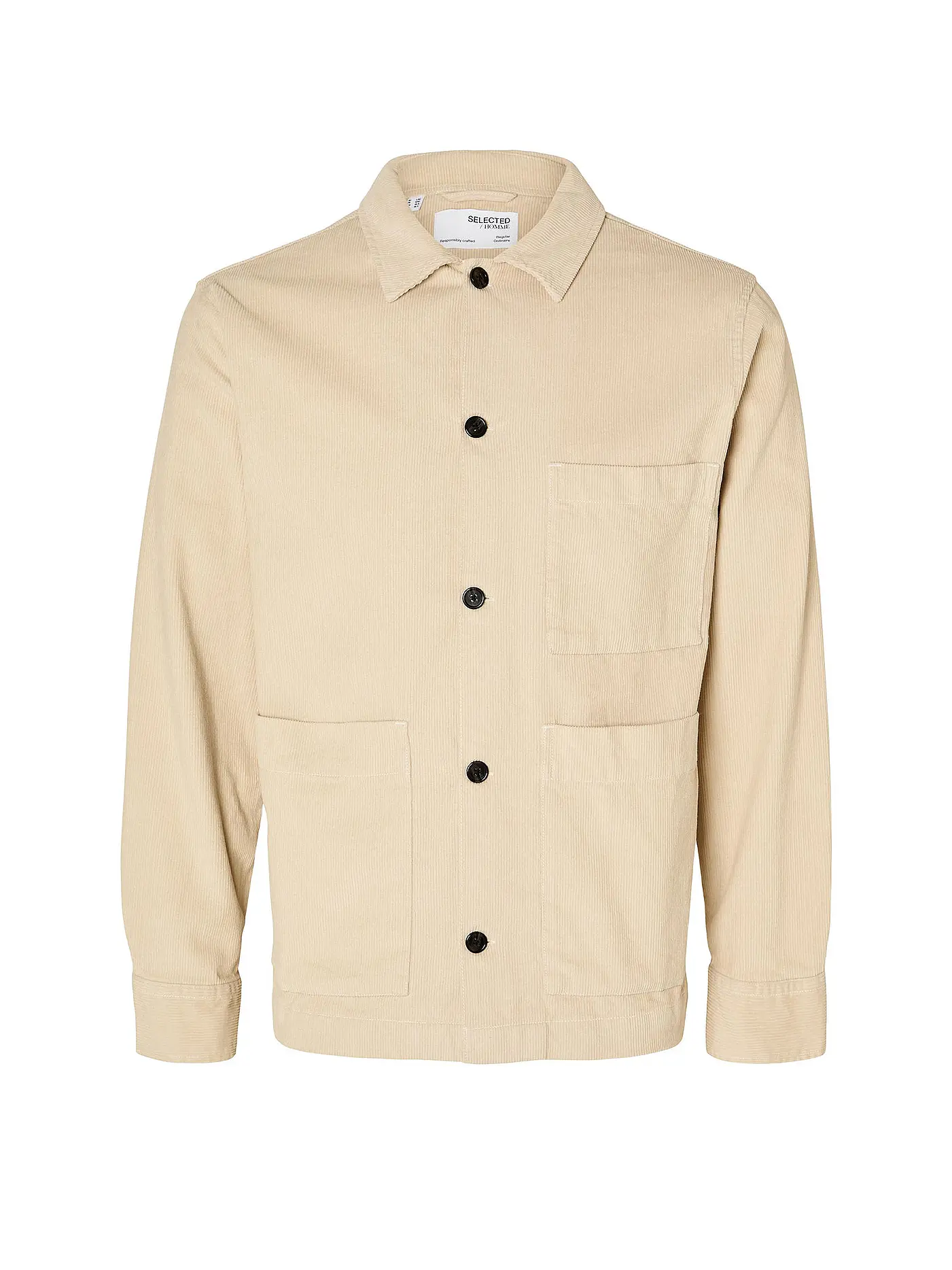 SELECTED | Overshirt SLHLOOSETONY | beige